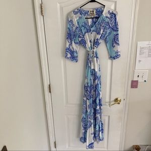 Jaase long flowy beach dress